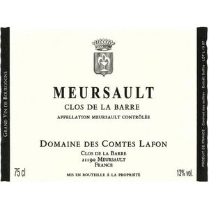 2017 Domaine des Comtes Lafon, Meursault, Clos de la Barre 12x75cl