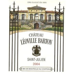 2004 Chateau Leoville Barton 2eme Cru Classe, Saint-Julien 12x75cl