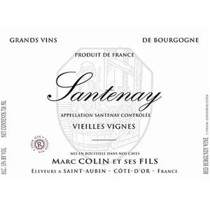 2023 Marc Colin et Fils, Santenay, Vieilles Vignes 6x75cl