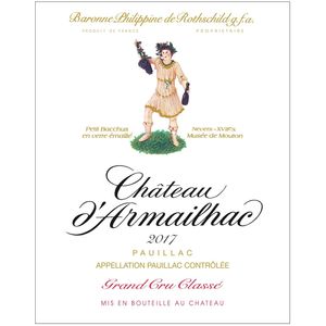 2017 Chateau d'Armailhac 5eme Cru Classe, Pauillac 12x75cl
