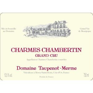 2014 Domaine Taupenot-Merme, Charmes-Chambertin Grand Cru 3x150cl