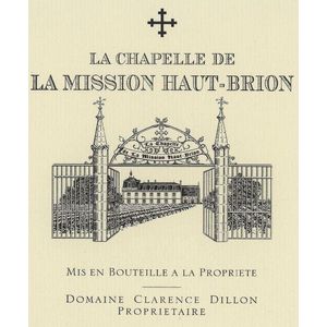 2021 La Chapelle de la Mission Haut-Brion, Pessac-Leognan 1x600cl
