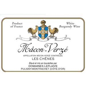 2022 Domaines Leflaive, Macon, Verze Les Chenes 6x75cl