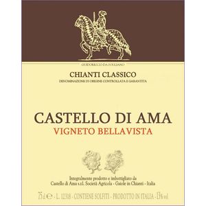 1997 Castello di Ama, Chianti Classico, Vigneto Bellavista 6x75cl