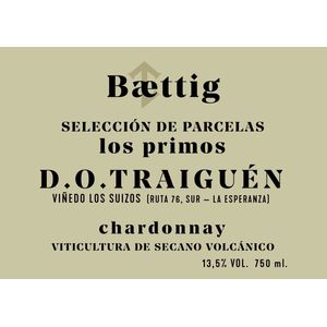 2021 Baettig, Seleccion de Parcelas Los Primos Chardonnay, Traiguen 6x75cl