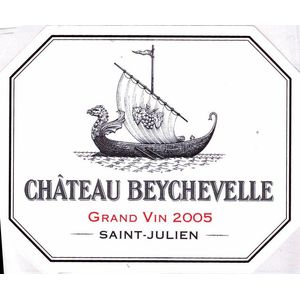 2005 Chateau Beychevelle 4eme Cru Classe, Saint-Julien 3x300cl
