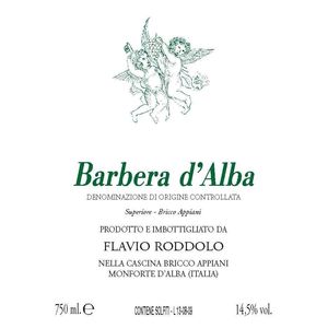 2013 Flavio Roddolo, Barbera d'Alba, Superiore 6x75cl