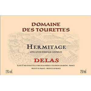2010 Delas, Hermitage, Domaine des Tourettes Rouge 3x75cl