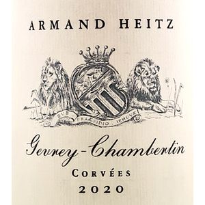 2020 Armand Heitz, Gevrey-Chambertin, Aux Corvees 6x75cl