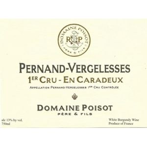 2021 Domaine Poisot, Pernand-Vergelesses Premier Cru, En Caradeux 12x75cl