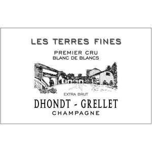 NV Dhondt Grellet, Les Terres Fines Blanc de Blancs Premier Cru 1x150cl