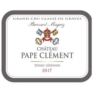 2017 Chateau Pape Clement Cru Classe, Pessac-Leognan 12x75cl