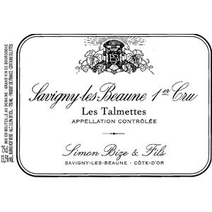 2018 Simon Bize, Savigny-les-Beaune Premier Cru, Les Talmettes 12x75cl