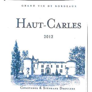 2017 Haut-Carles, Chateau de Carles, Fronsac 6x75cl