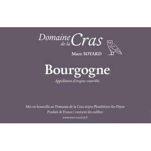 2023 Domaine de la Cras, Bourgogne, Pinot Noir 12x75cl