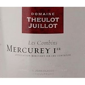 2021 Theulot Juillot, Mercurey Premier Cru, Les Combins 6x75cl