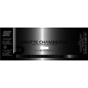 2017 Laurent Ponsot, Griotte-Chambertin Grand Cru, Cuvee du Saule 3x150cl
