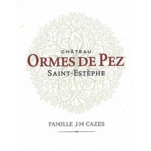 2021 Chateau Ormes de Pez, Saint-Estephe 6x150cl
