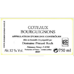 2018 Prieure Roch, Coteaux Bourguignons, Rouge 3x75cl