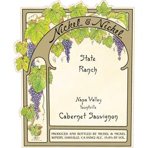 2021 Nickel & Nickel, State Ranch Cabernet Sauvignon, Yountville 6x75cl