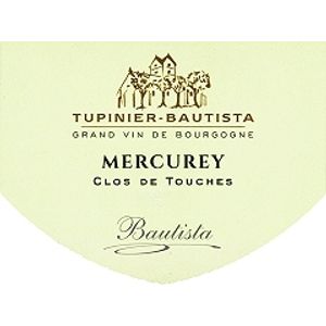 2021 Tupinier-Bautista, Mercurey, Clos de Touches 6x75cl