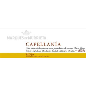2019 Marques de Murrieta, Capellania Blanco Reserva, Rioja 6x75cl