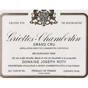 2019 Joseph Roty, Griotte-Chambertin Grand Cru 6x75cl