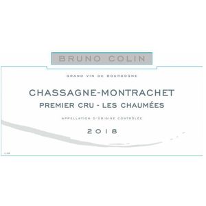2022 Bruno Colin, Chassagne-Montrachet Premier Cru, Les Chaumees 6x75cl