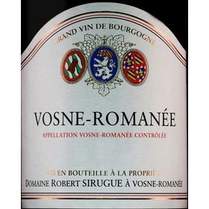 2021 Domaine Robert Sirugue, Vosne-Romanee 6x75cl