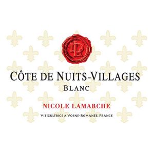 2022 Domaine Nicole Lamarche, Cote de Nuits-Villages, Blanc 6x75cl