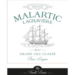 2018 Chateau Malartic Lagraviere, Pessac-Leognan Grand Cru Classe, Blanc 12x75cl
