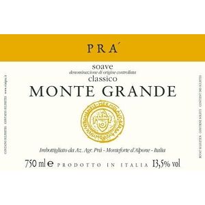 2021 Pra, Soave, Classico Monte Grande 6x75cl