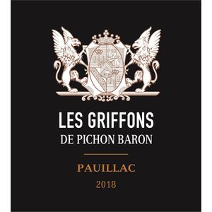 2019 Les Griffons de Pichon Baron Rouge, Pauillac 6x75cl