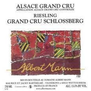 2019 Albert Mann, Riesling Grand Cru, Schlossberg 6x75cl