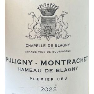 2022 Chapelle de Blagny, Puligny-Montrachet Premier Cru, Hameau de Blagny 6x75cl