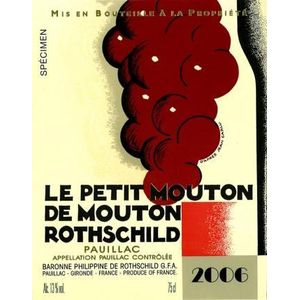 2006 Le Petit Mouton de Mouton Rothschild, Pauillac 6x75cl