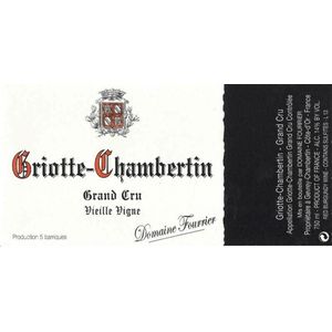 2020 Domaine Fourrier, Griotte-Chambertin Grand Cru, Vieille Vigne 3x75cl