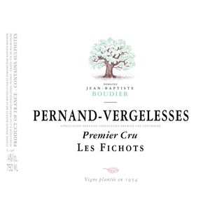 2022 Domaine Jean-Baptiste Boudier, Pernand-Vergelesses Premier Cru, Les Fichots 12x75cl
