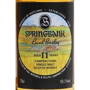 2011 Springbank, Single Malt Local Barley 10YO Bottled 2022, Campbeltown 6x75cl