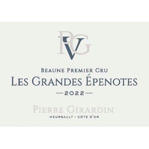 2022 Pierre Girardin, Beaune Premier Cru, Les Grandes Epenotes 6x75cl
