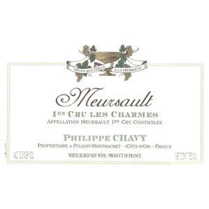2019 Philippe Chavy, Meursault Premier Cru, Les Charmes Blanc 6x75cl