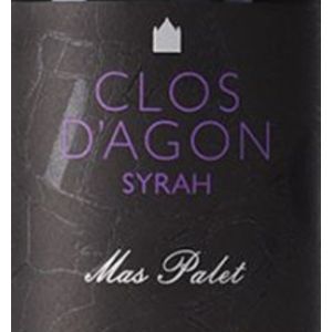 2015 Clos d'Agon, Syrah, Catalunya 6x75cl
