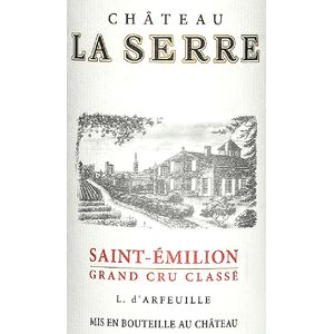 2021 Chateau La Serre Grand Cru Classe, Saint-Emilion Grand Cru 3x150cl