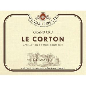 2014 Domaine Bouchard Pere et Fils, Corton Grand Cru, Le Corton 6x75cl