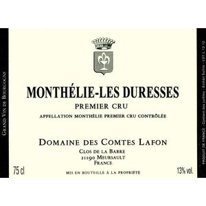 2008 Domaine des Comtes Lafon, Monthelie Premier Cru, Les Duresses 12x75cl