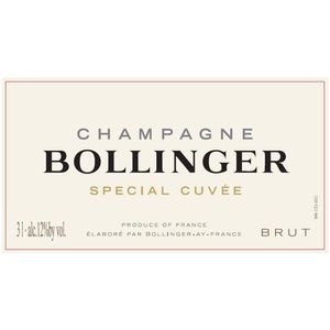 NV Bollinger, Special Cuvee 3x150cl