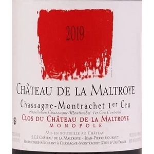 2019 Chateau de la Maltroye, Chassagne-Montrachet Premier Cru, Clos du Chateau Rouge 6x75cl