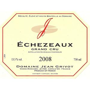 2009 Domaine Jean Grivot, Echezeaux Grand Cru 6x75cl