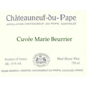 2019 Bonneau, Chateauneuf-du-Pape, Marie Beurrier 12x75cl