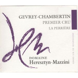 2021 Domaine Heresztyn-Mazzini, Gevrey-Chambertin Premier Cru, La Perriere 6x75cl